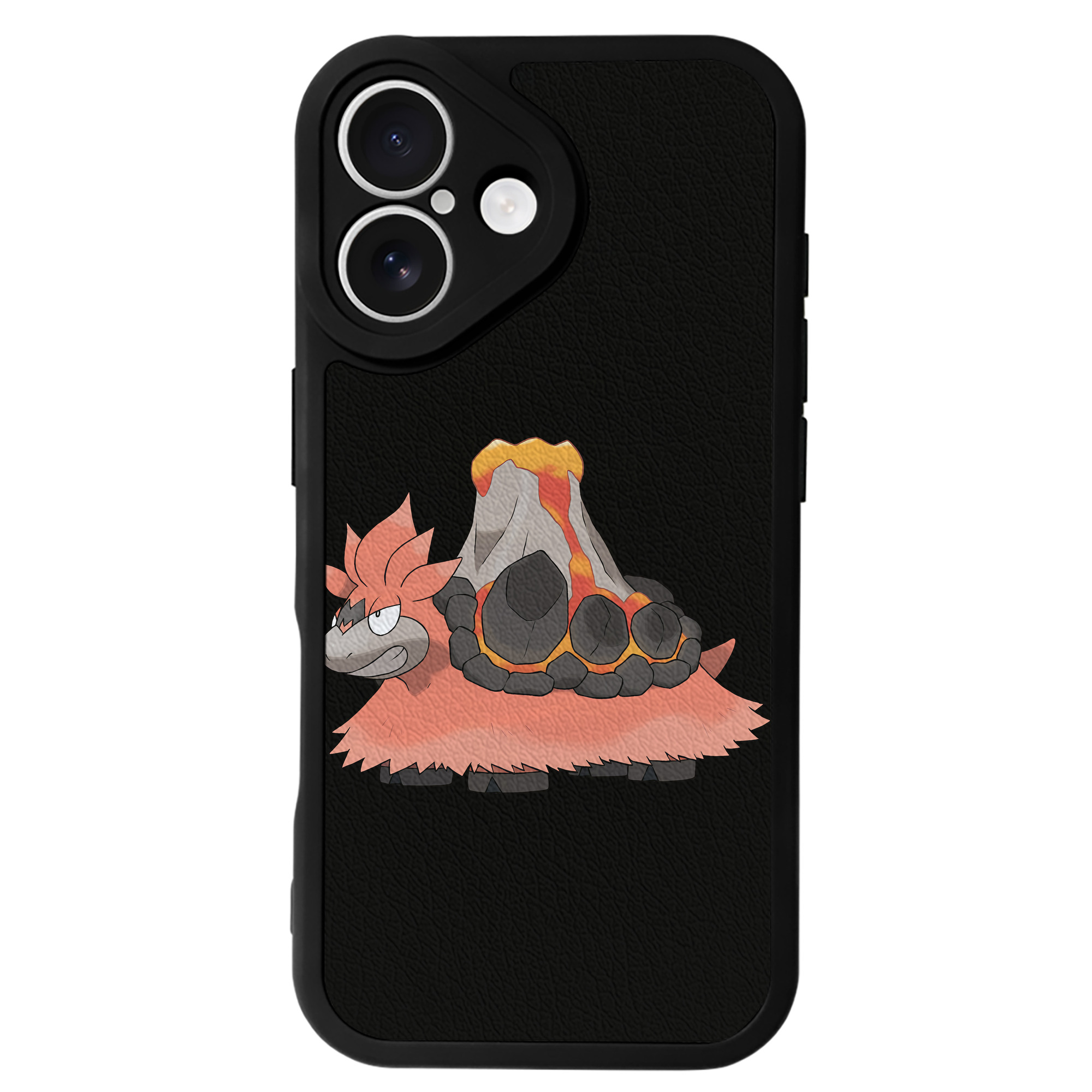 （画像用） ポケットモンスター Pokémon 【iPhone 16シリーズ対応】シリコンスマホケース（レザー調） 材質：シリコン